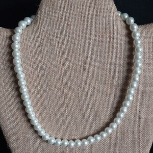 Faux Pearl Necklace
